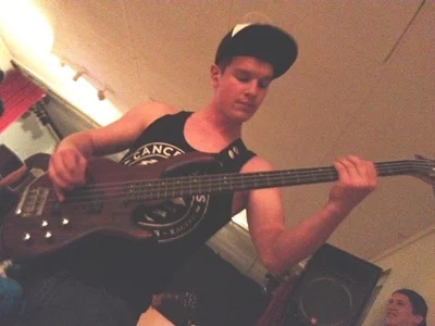 Torn From Flames bassist Matt Friesen. (Holly Kalyniuk / The Quill)