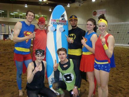 Sun of a Beach co-ed beach volleyball tournament champs last year. (Facebook / Craig Lowe)