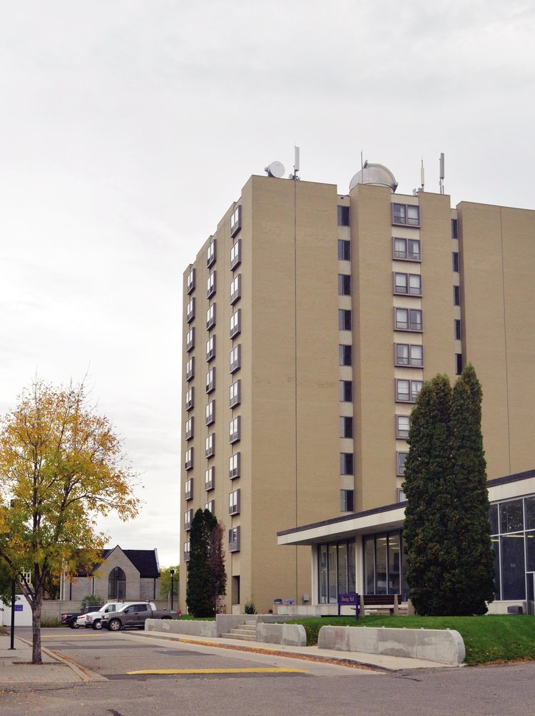 McMaster Hall. (Credit: Krista Murray/The Quill)