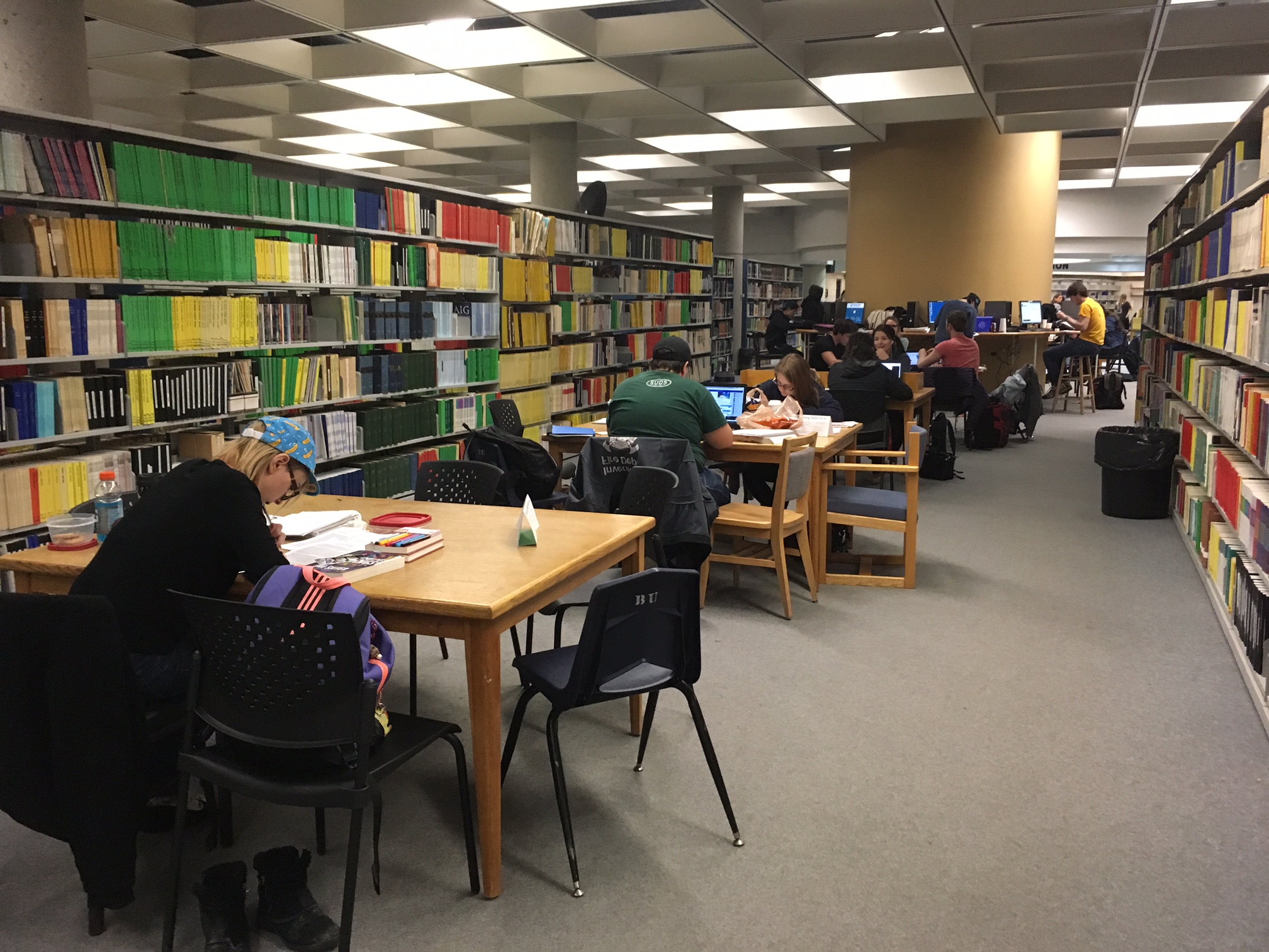 Students studying at LNAP. (Credit: Krista Murray)