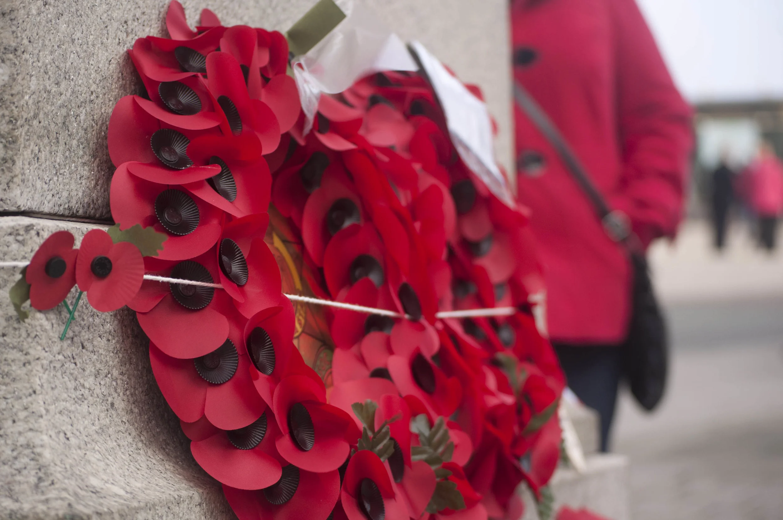 A wreath of poppies. (Lauren Turner/Flickr under CC BY 2.0 )