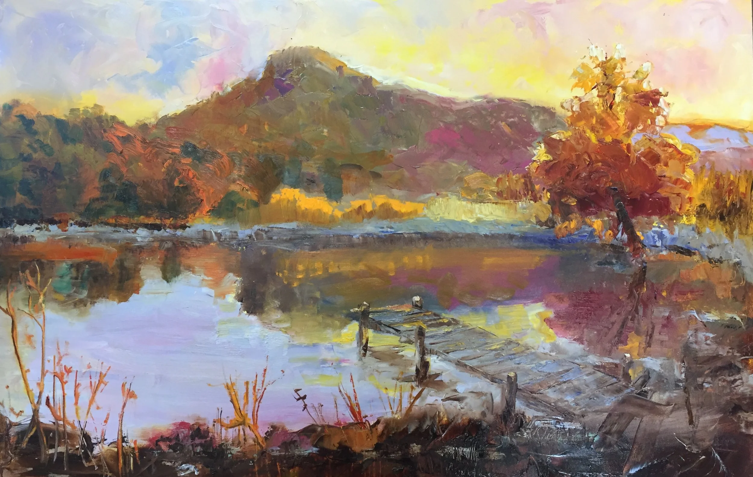 Sunset on Maruche Peak - SOLD