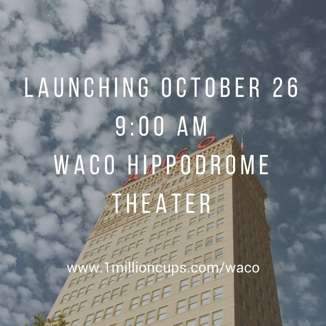 Graphic via 1 Million Cups Waco