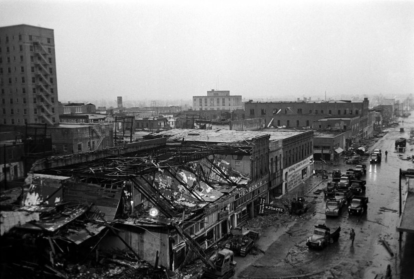On May 11, 1953, an F5 tornado ripped through downtown Waco. In all, 114 deaths and 597 injuries occurred.