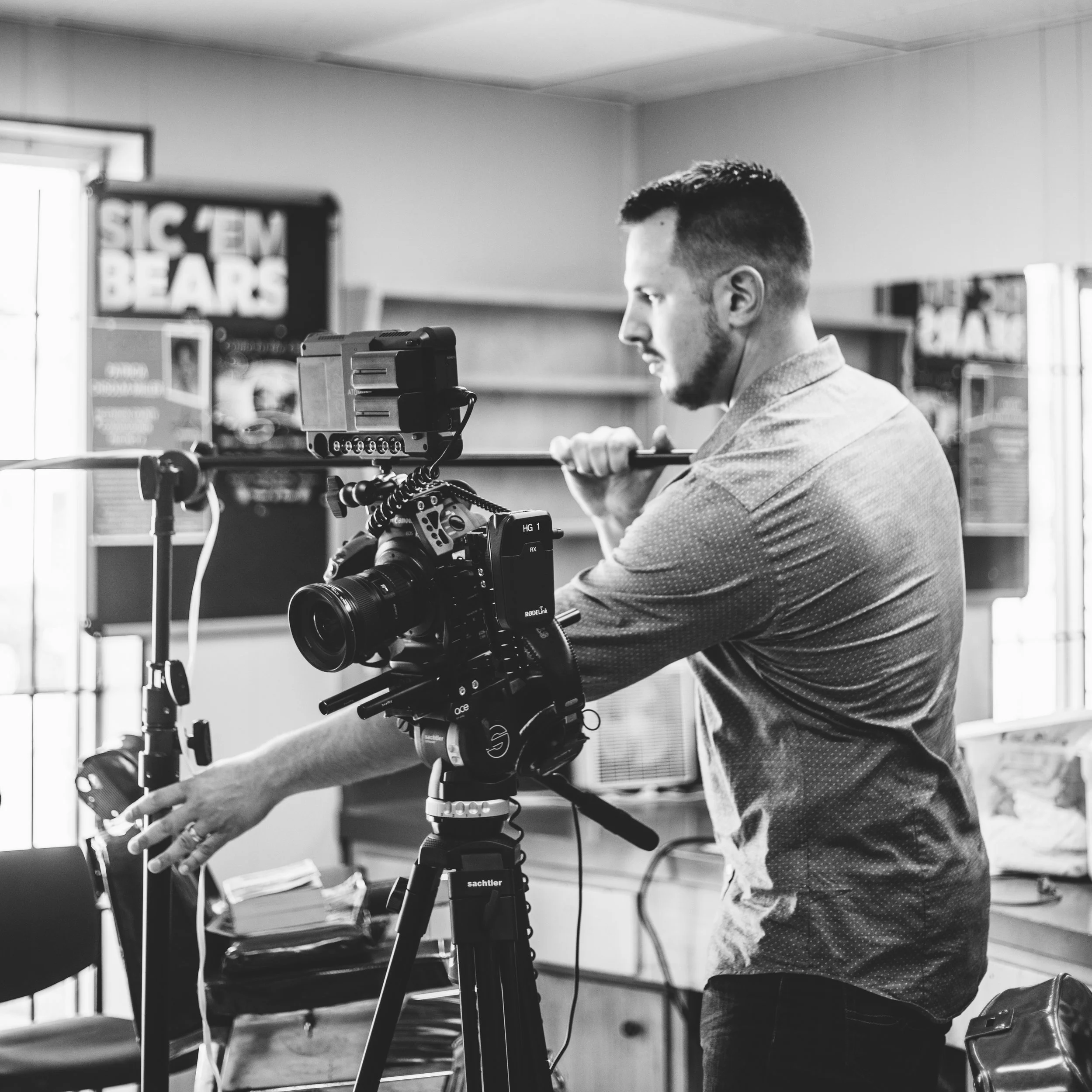 Jake McGhee, an Air Force veteran who has found a calling making commercials for some of Waco’s biggest brands.