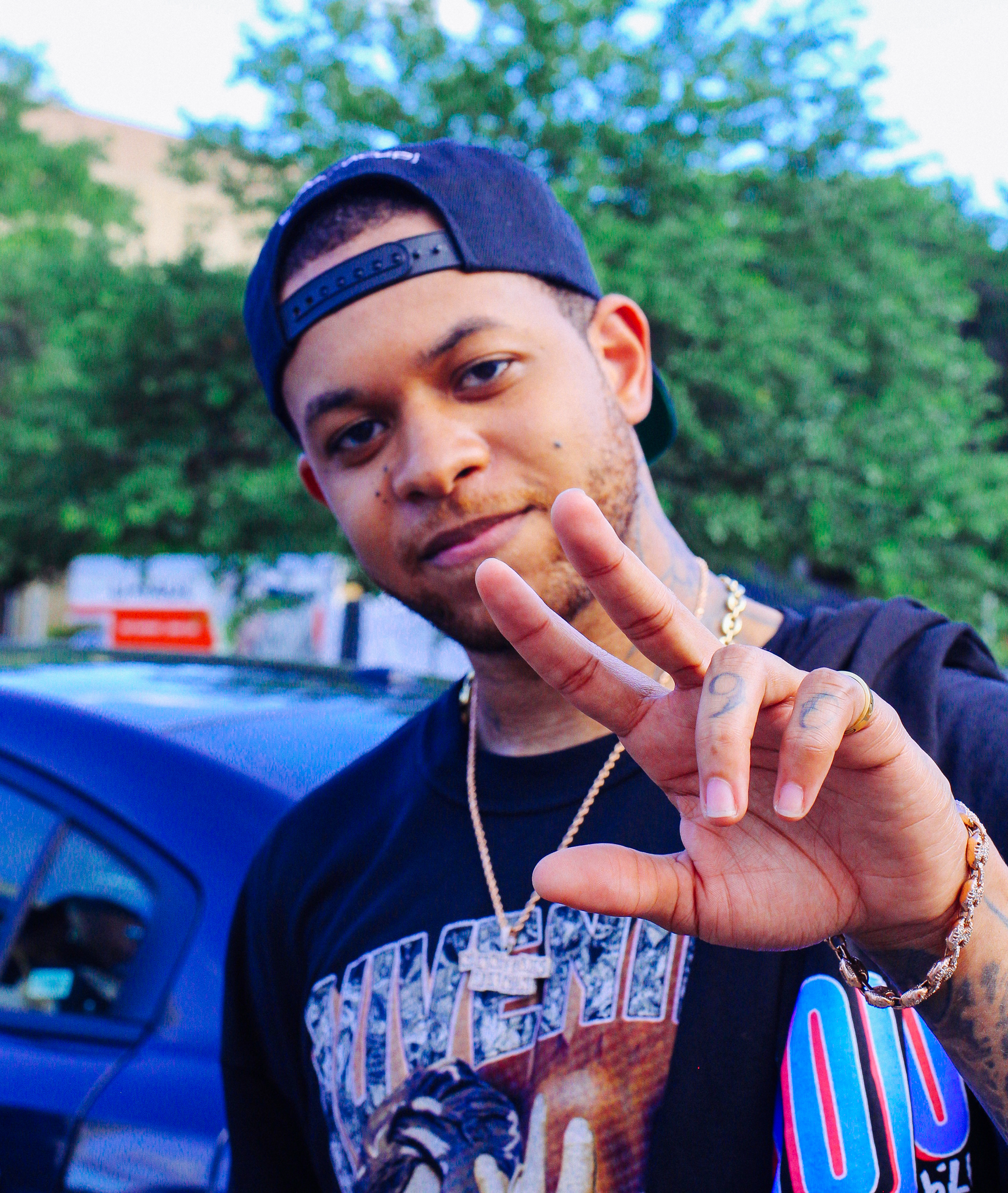 DJ CHASE B. CACTUS JACK BLOCK PARTY. HOUSTON. 2018.