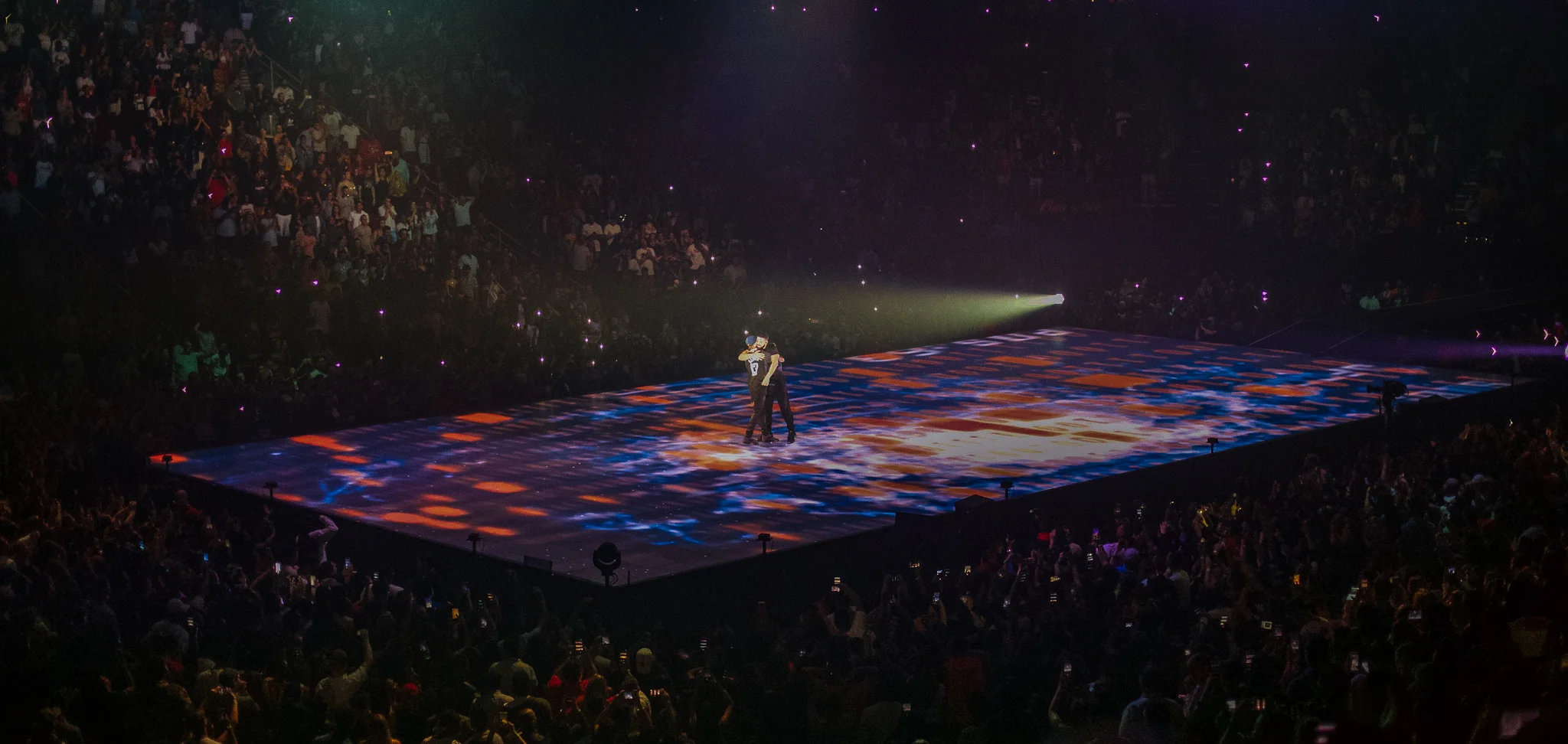 DRAKE & TRAVIS SCOTT. AUBREY & THE THREE AMIGOS TOUR. 2018.