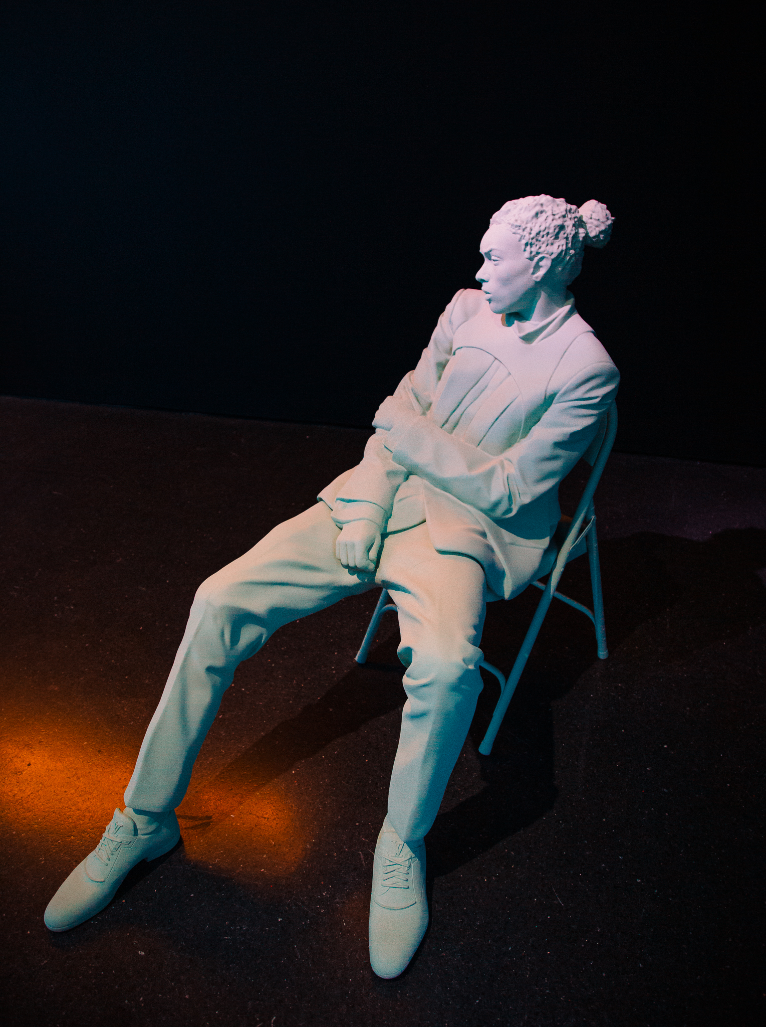 "FIGURES OF SPEECH" BY VIRGIL ABLOH. MCA. CHICAGO, IL. 2019.