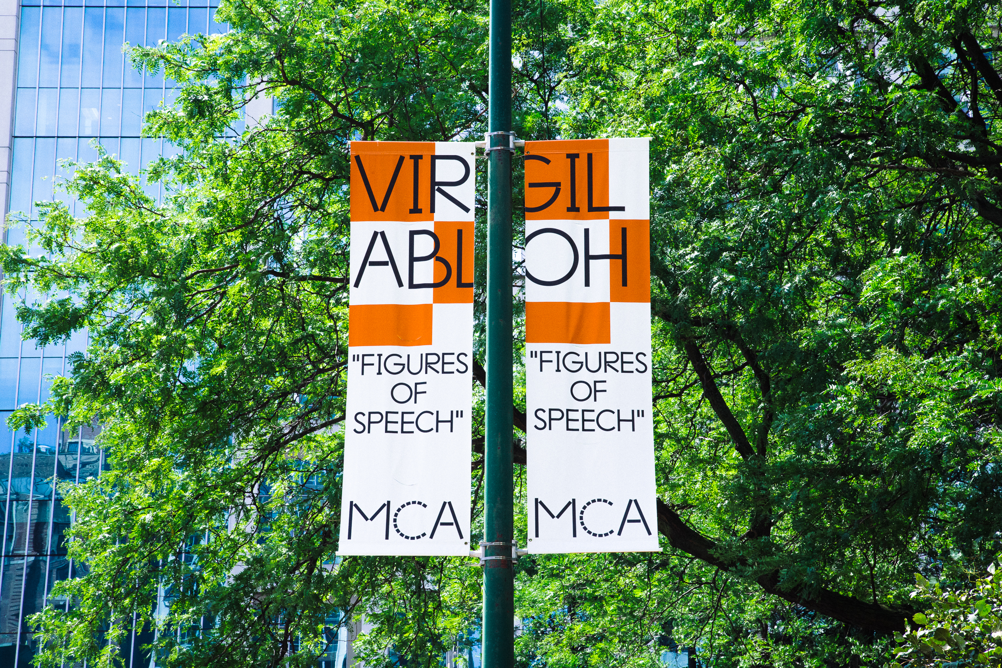 "FIGURES OF SPEECH" BY VIRGIL ABLOH. MCA. CHICAGO, IL. 2019.
