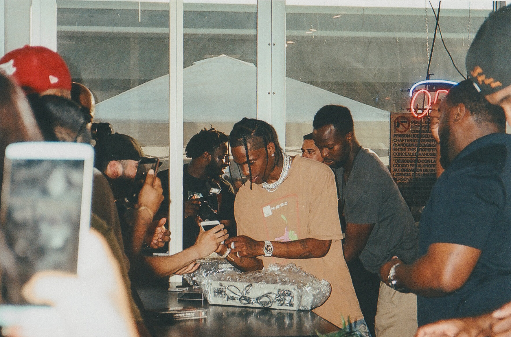 TRAVIS SCOTT NETFLIX DOCUMENTARY EVENT. 2019. HOUSTON, TX.