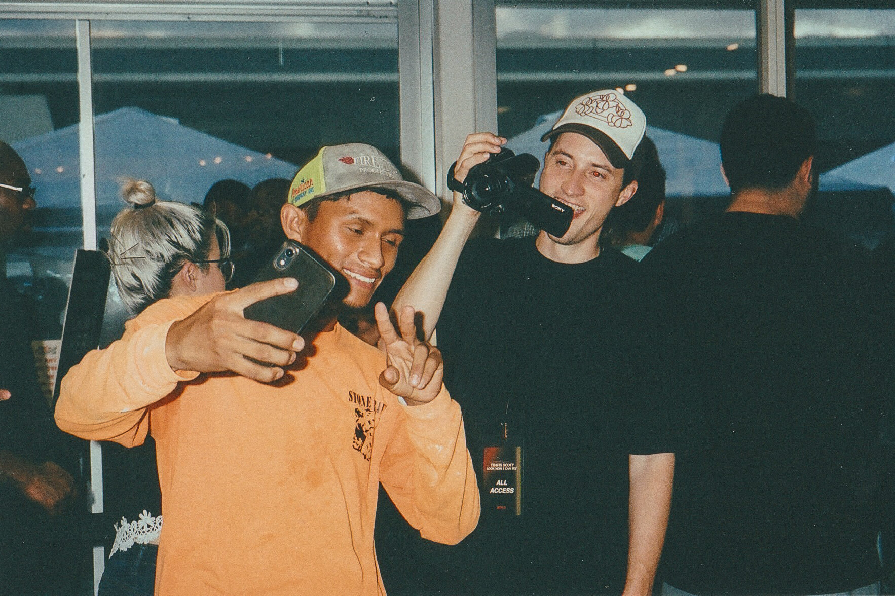 WHITE TRASH TYLER. TRAVIS SCOTT NETFLIX DOCUMENTARY EVENT. 2019. HOUSTON, TX.