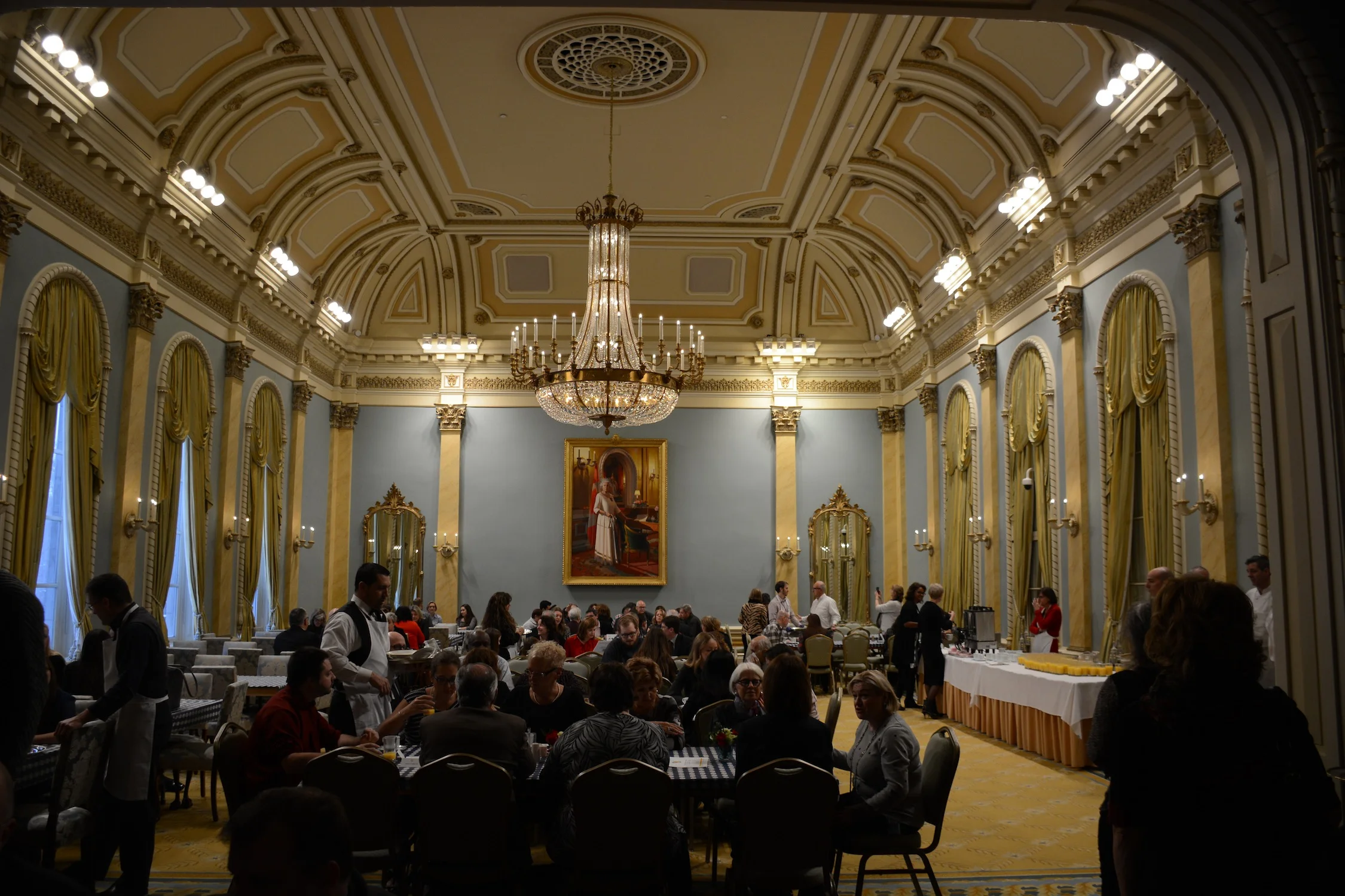 Throughout the morning over 450 guests attended the event held at Rideau Hall