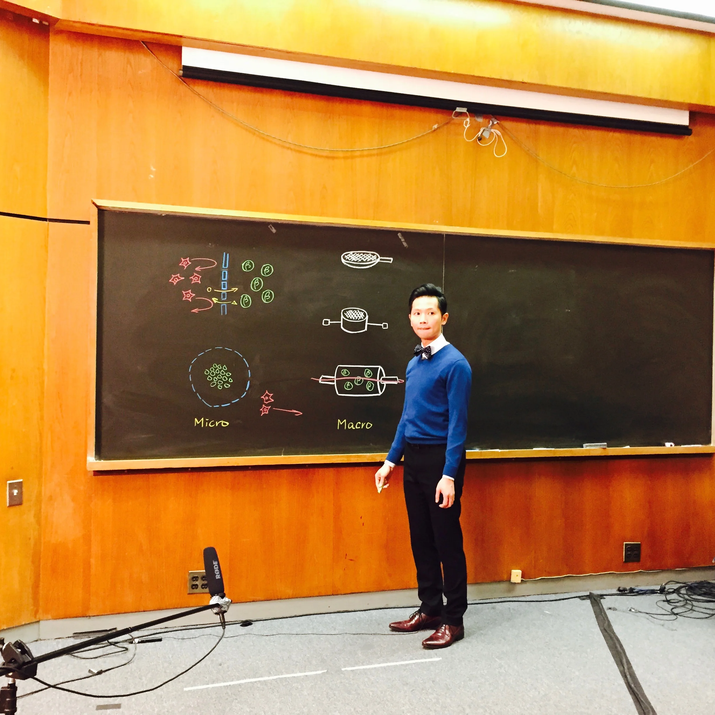 Directed Dr. Albert Hwa , Ph.D., Operations Director for Joslin's Center for Cell-Based Therapy for Diabetes Beta Cell Lesson.