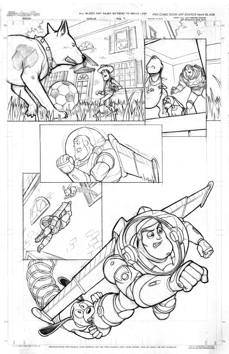 Toy Story sample page