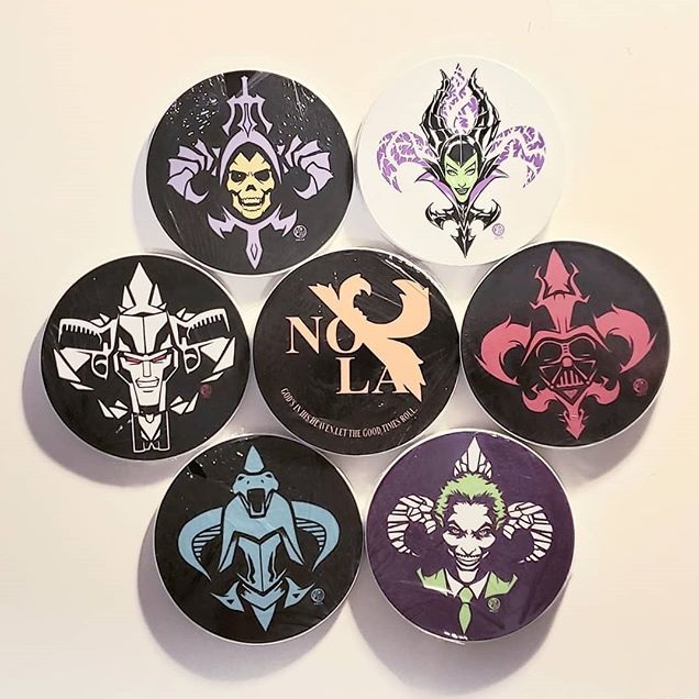 Fleur de Lis stickers