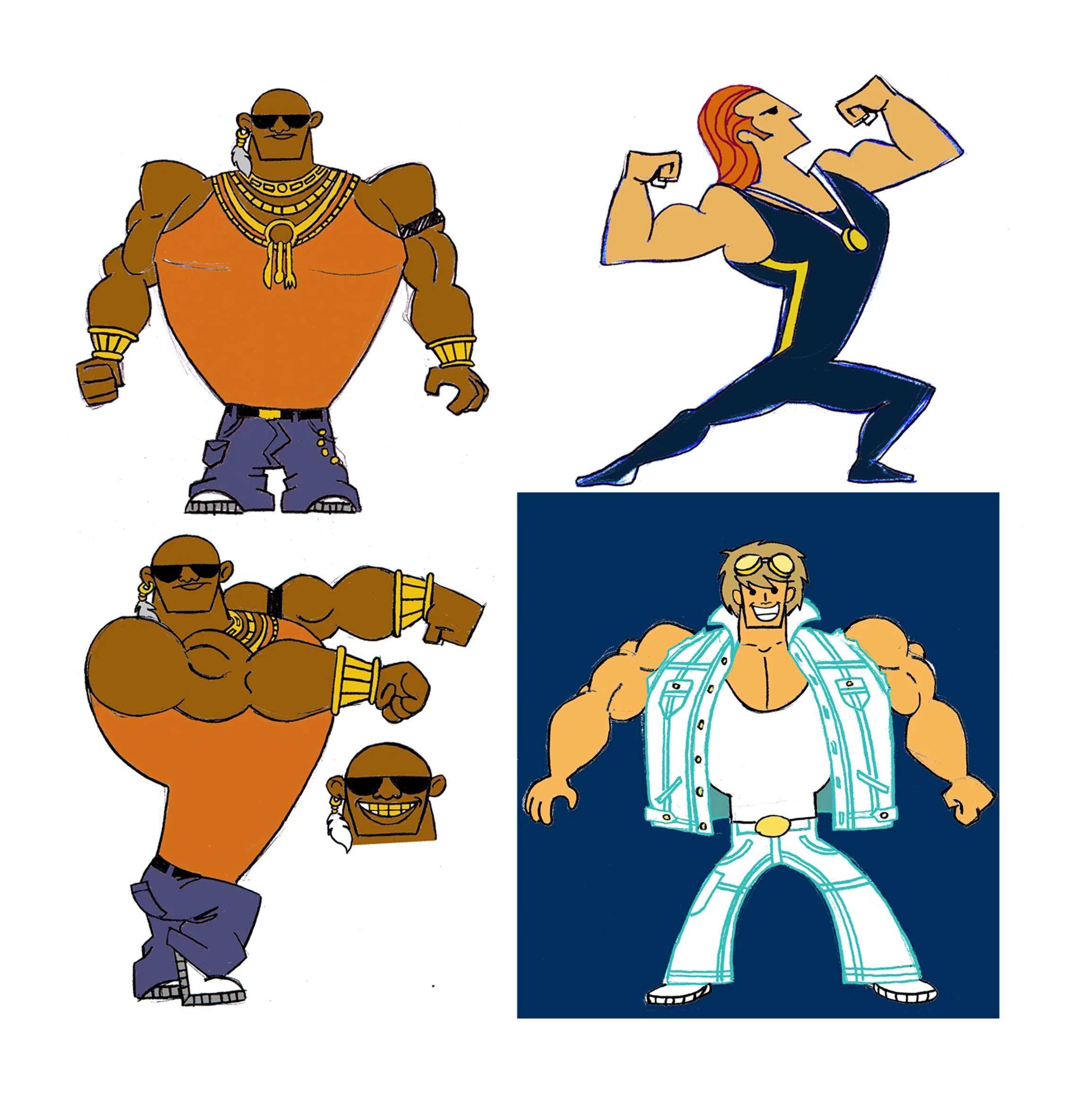 JOHNNY BRAVO DESIGN