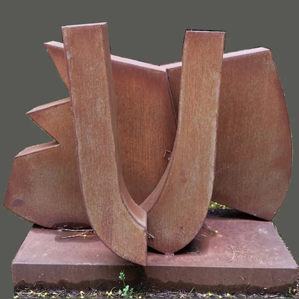 Untitled Mild steel, 2015, 30" x 35" x 18"