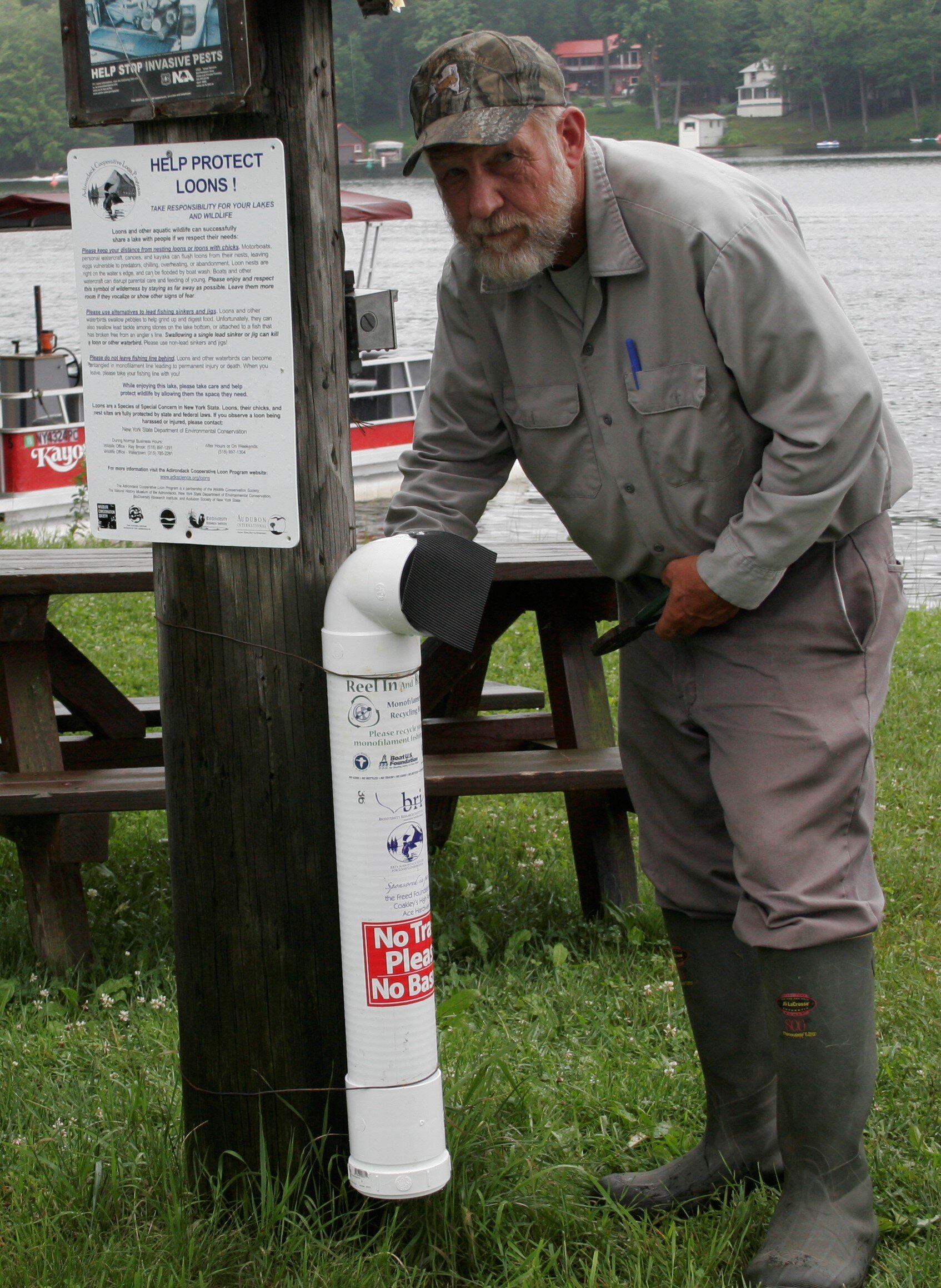 Fishing Line Recycling Program — Adirondack Center for Loon Conservation