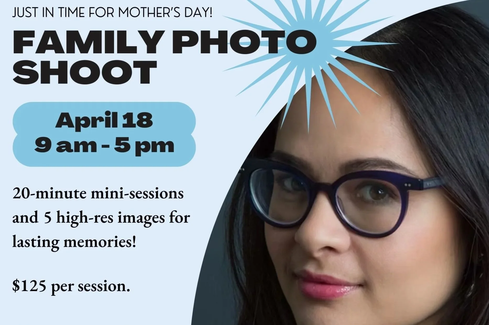 Family Photo Shoot Fundraiser