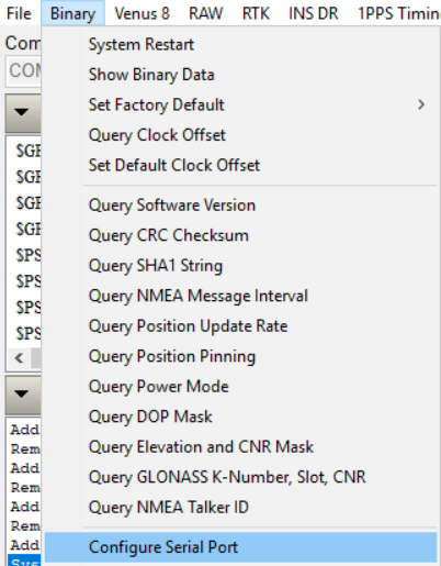 Setting the base baud rate, 1