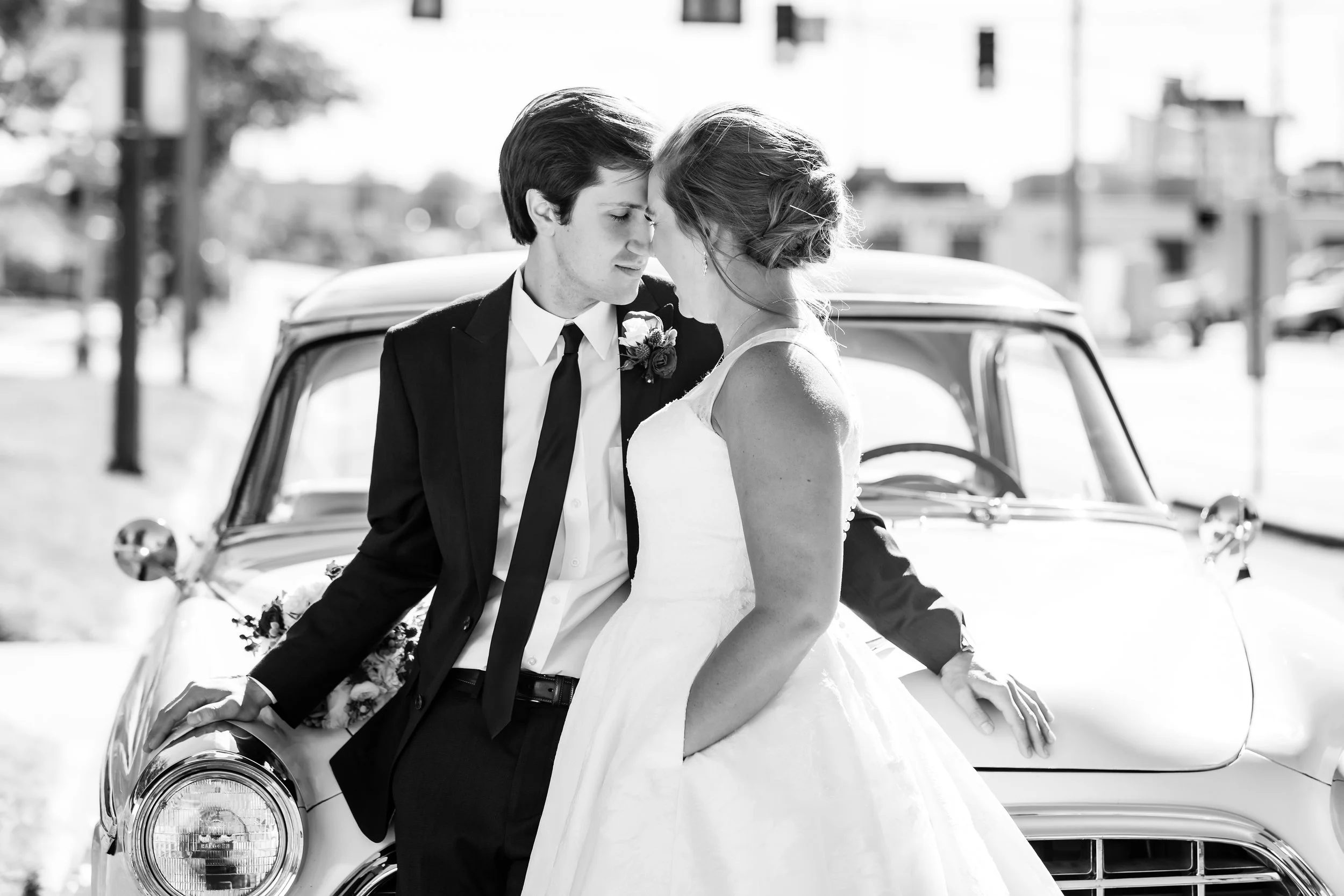 Classic Elegant Wedding with Slate Blue Hues - Sarah and Nick