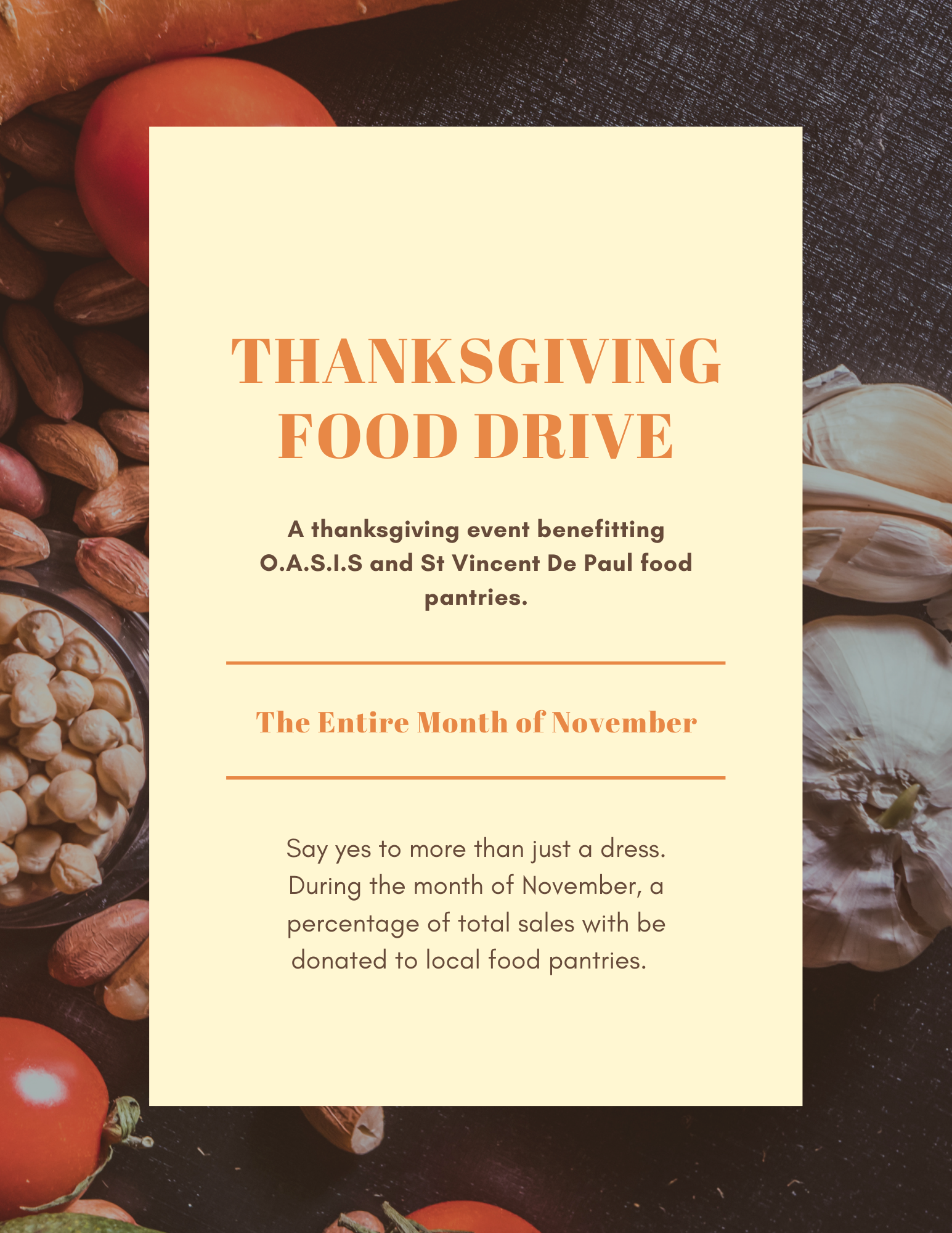 Thanksgiving Food Drive