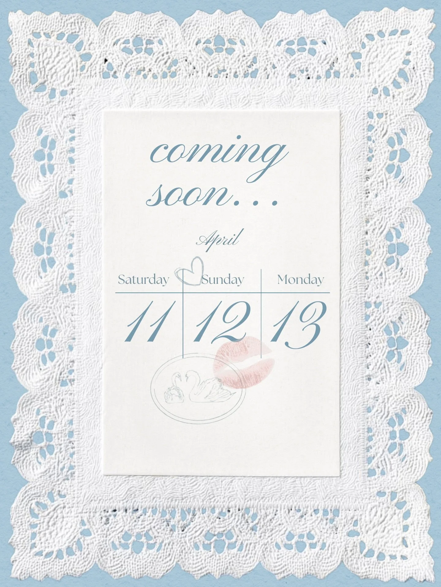Future brides, mark your calendars&hellip;☁️🦢🫧