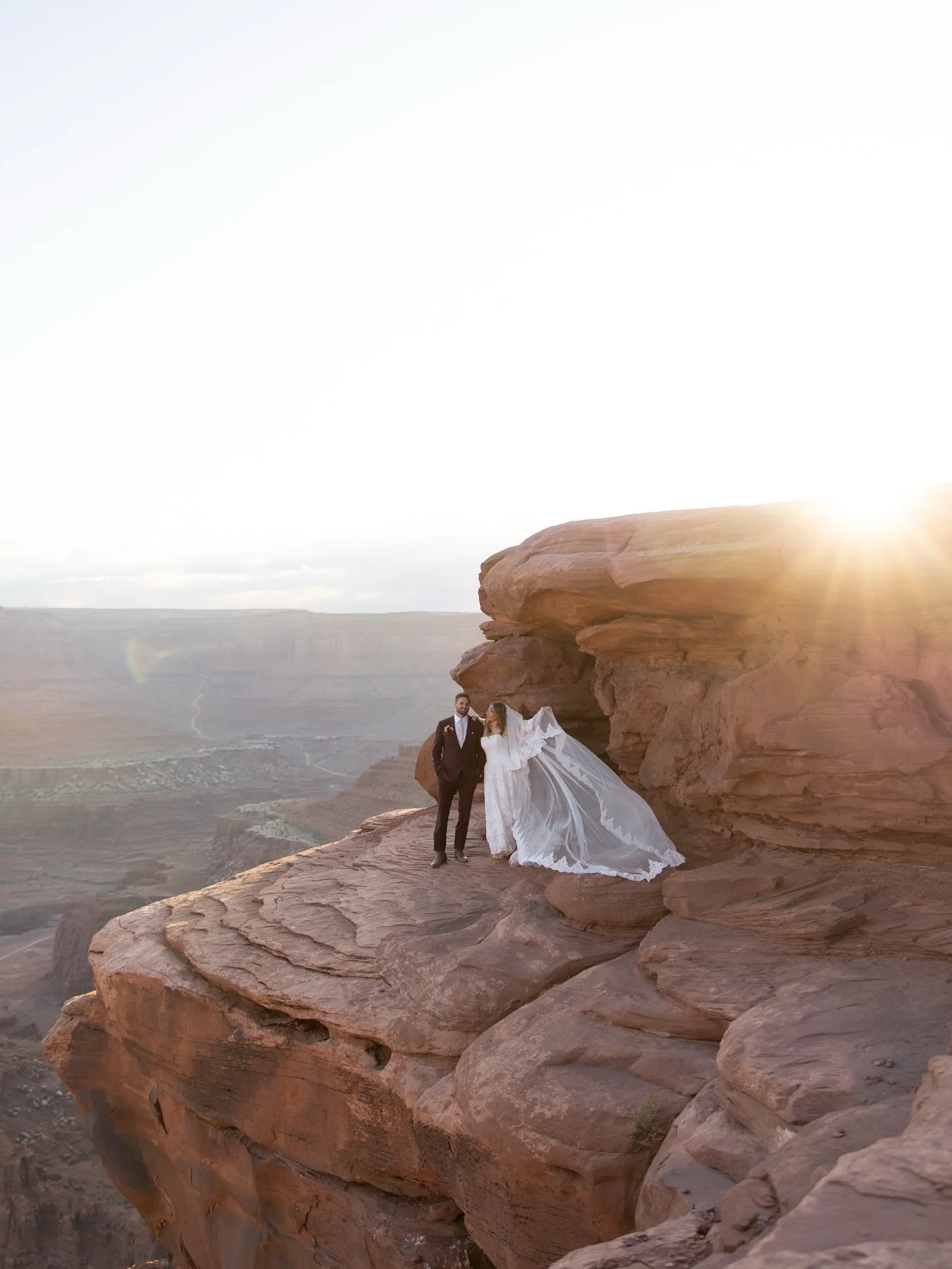 The dreamiest elopement in Moab, UT for Carley and Ganan🤍🌄
