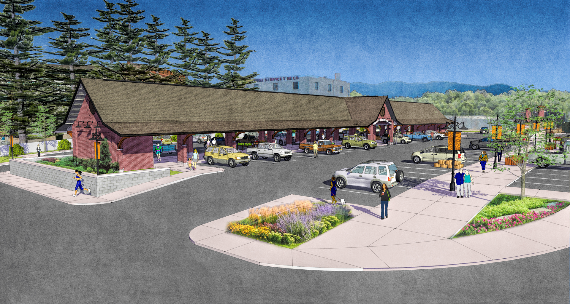 Schematic Exterior Rendering