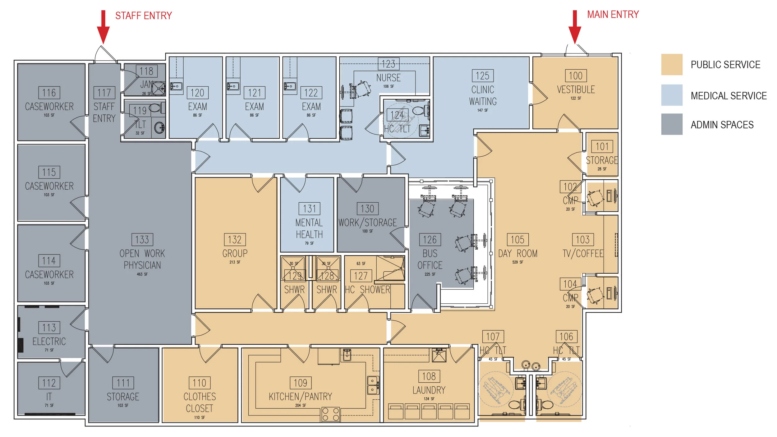 Schematic Floor Plan