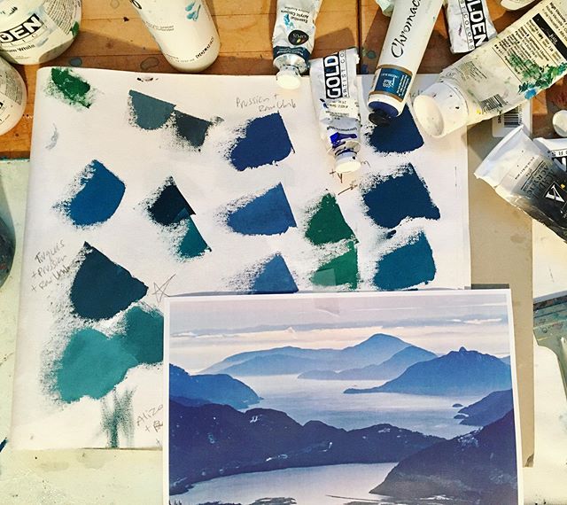 Lost is a sea of blues... 🌊  #colourstudy