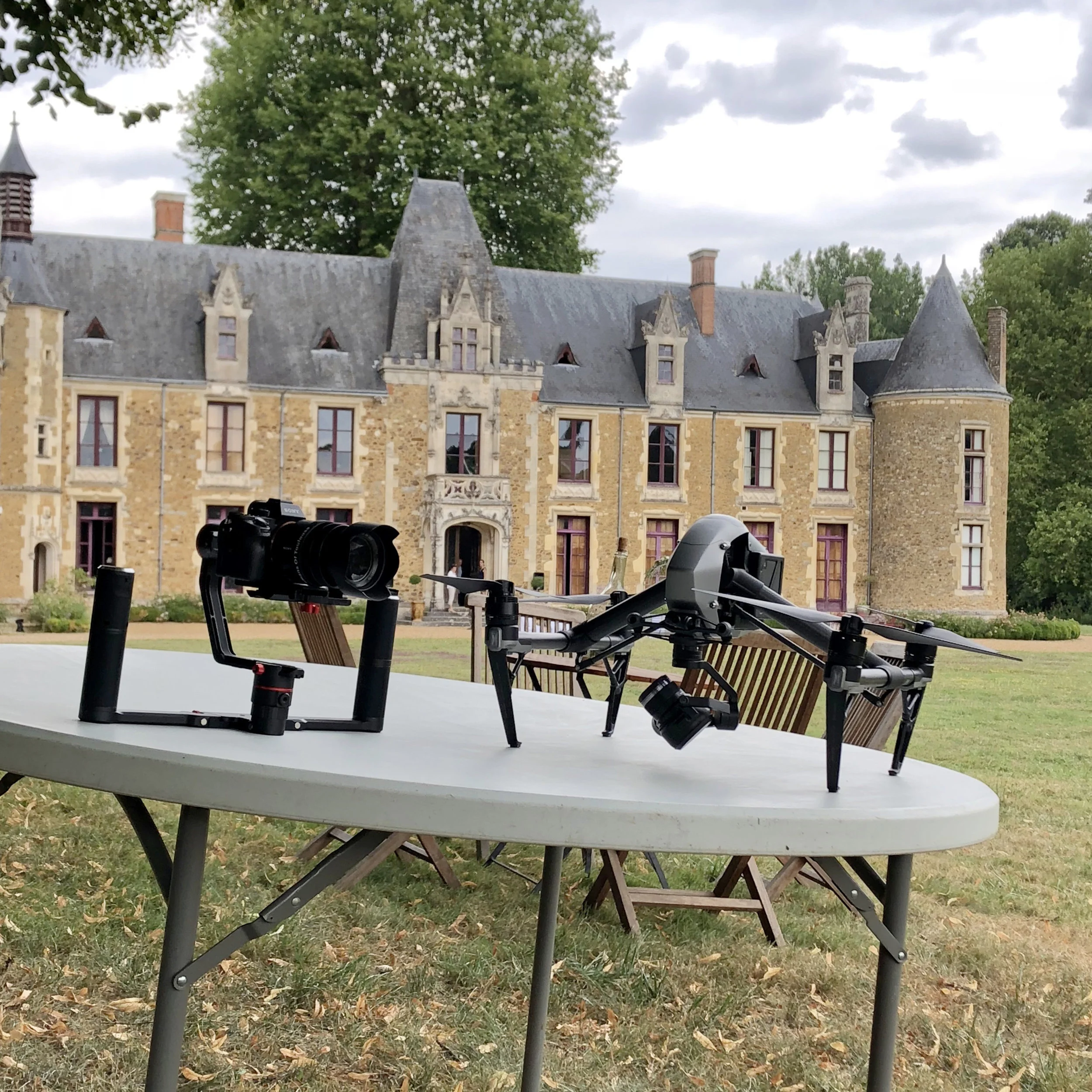 Sony A7R MkII + Feiyutech a2000 et Drone DJI Inspire 2 + Zenmuse X5S