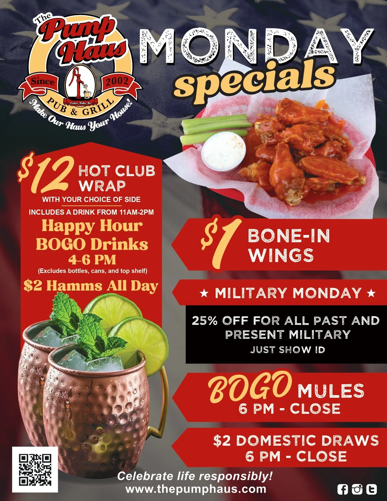 Monday Specials