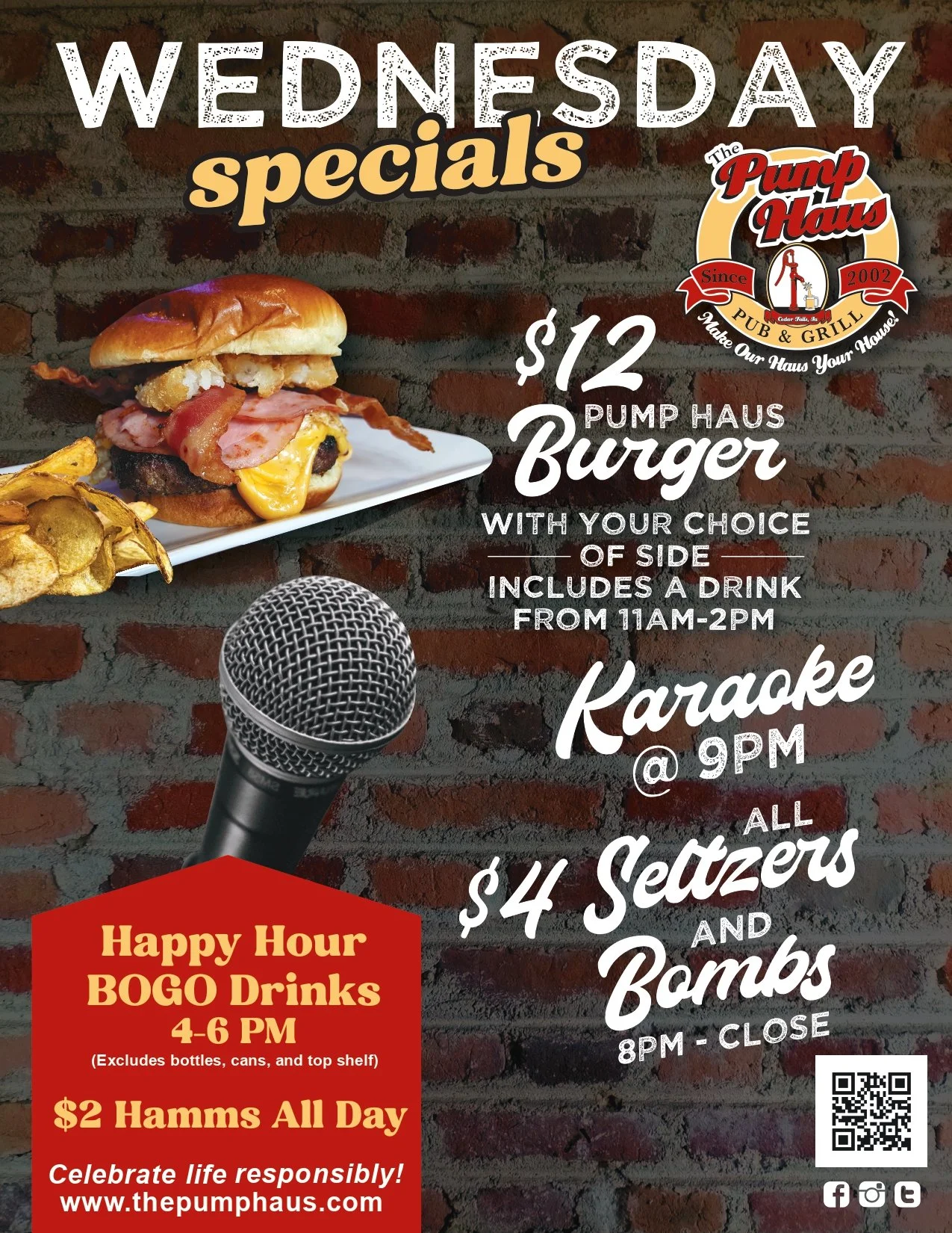 Wednesday Specials