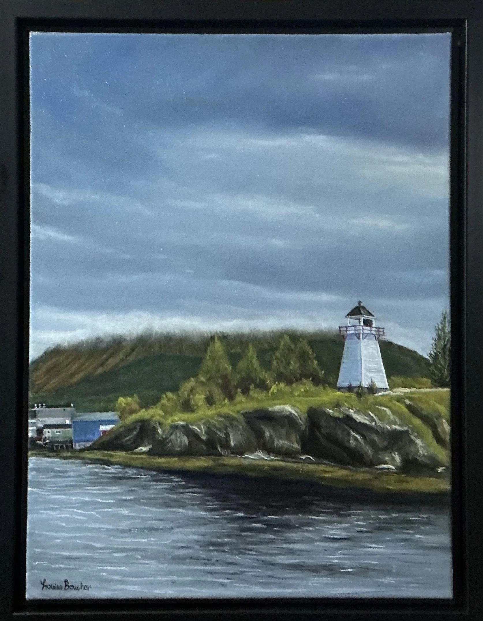 Boucher, Louise, Gros Morne dans les nuages - Louise Boucher.jpg
