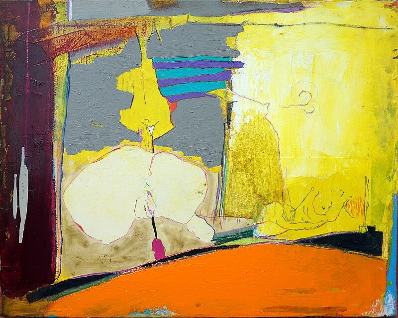 Des Islets Acrylic on canvas 2016