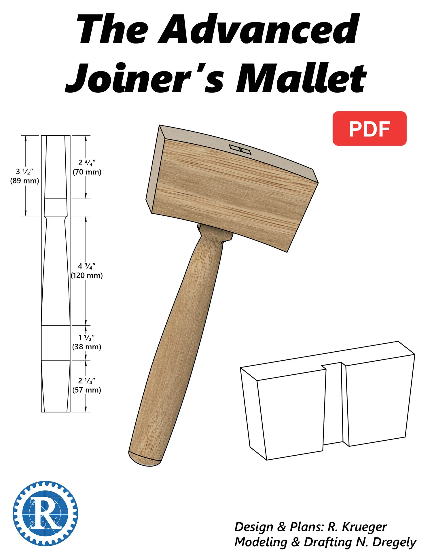 Rectangular Mallet Joinery Mallet Plans Wooden Mallet Plans WoodArchivist | PDF