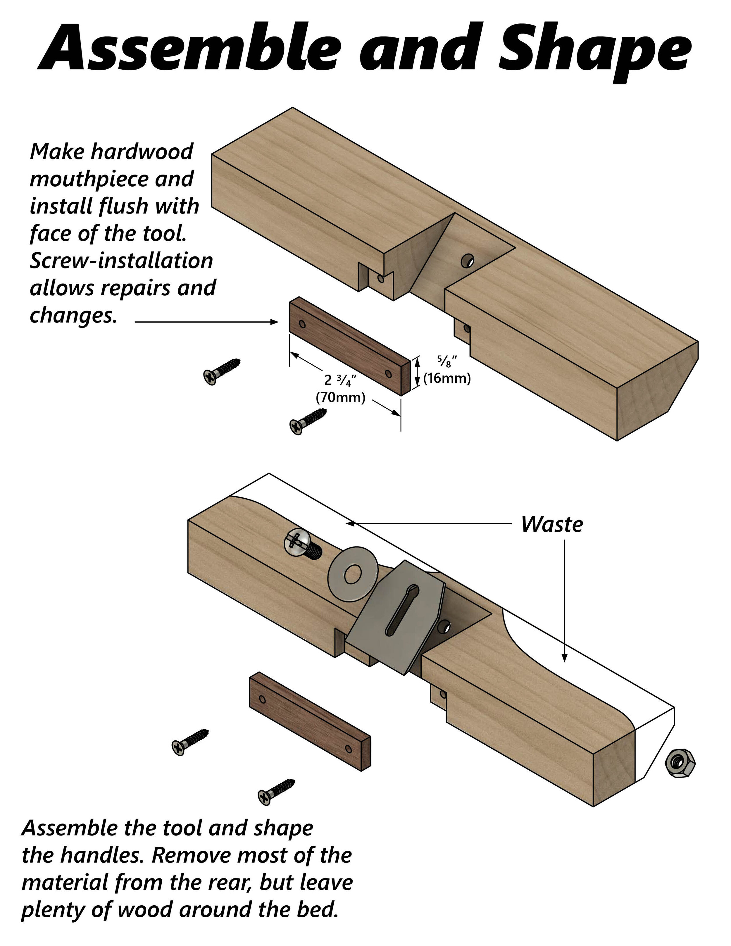 how to make a spokeshave