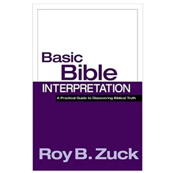 Basic Bible Interpretation
