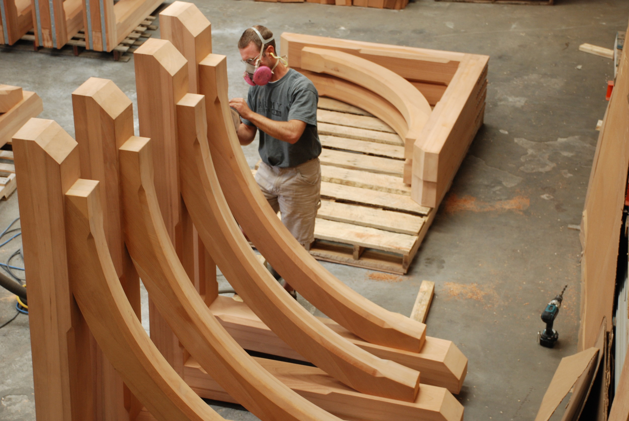 Large Cedar Brackets
