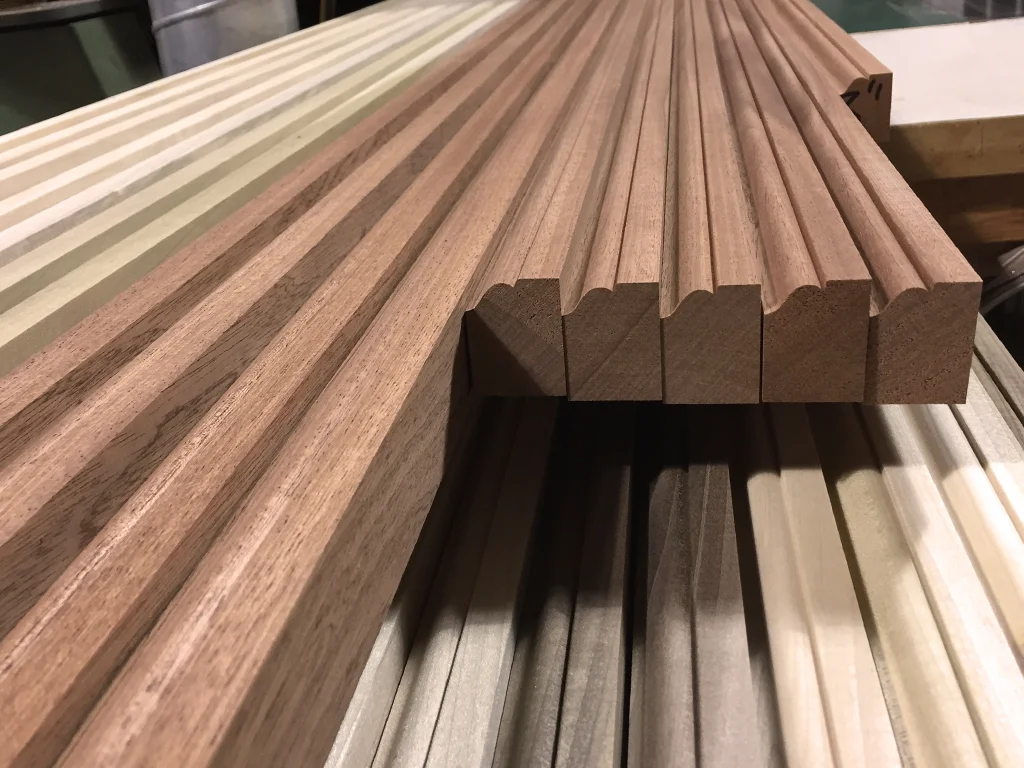 Sapele and Poplar Backband