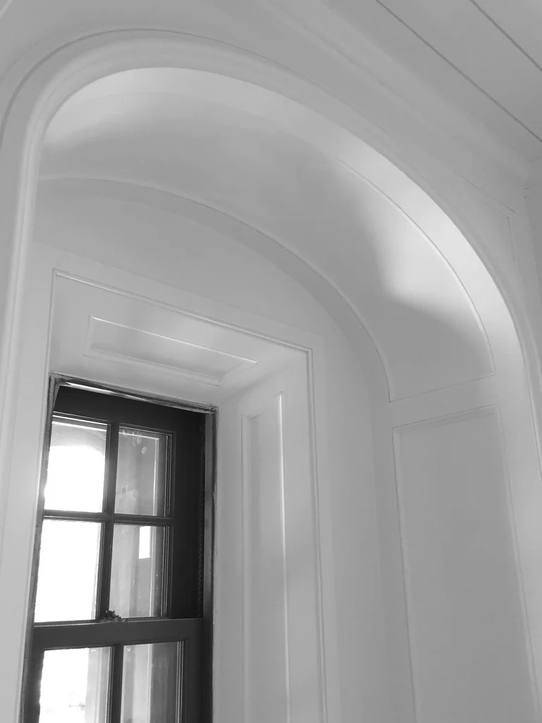 Elliptical Paneled Recess