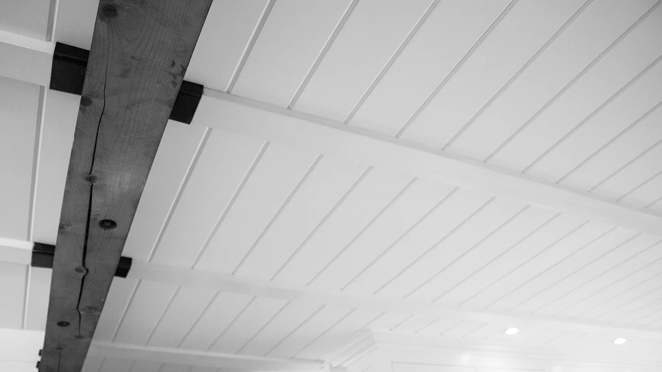 Poplar Shiplap Paneling  -  South Kingstown, RI