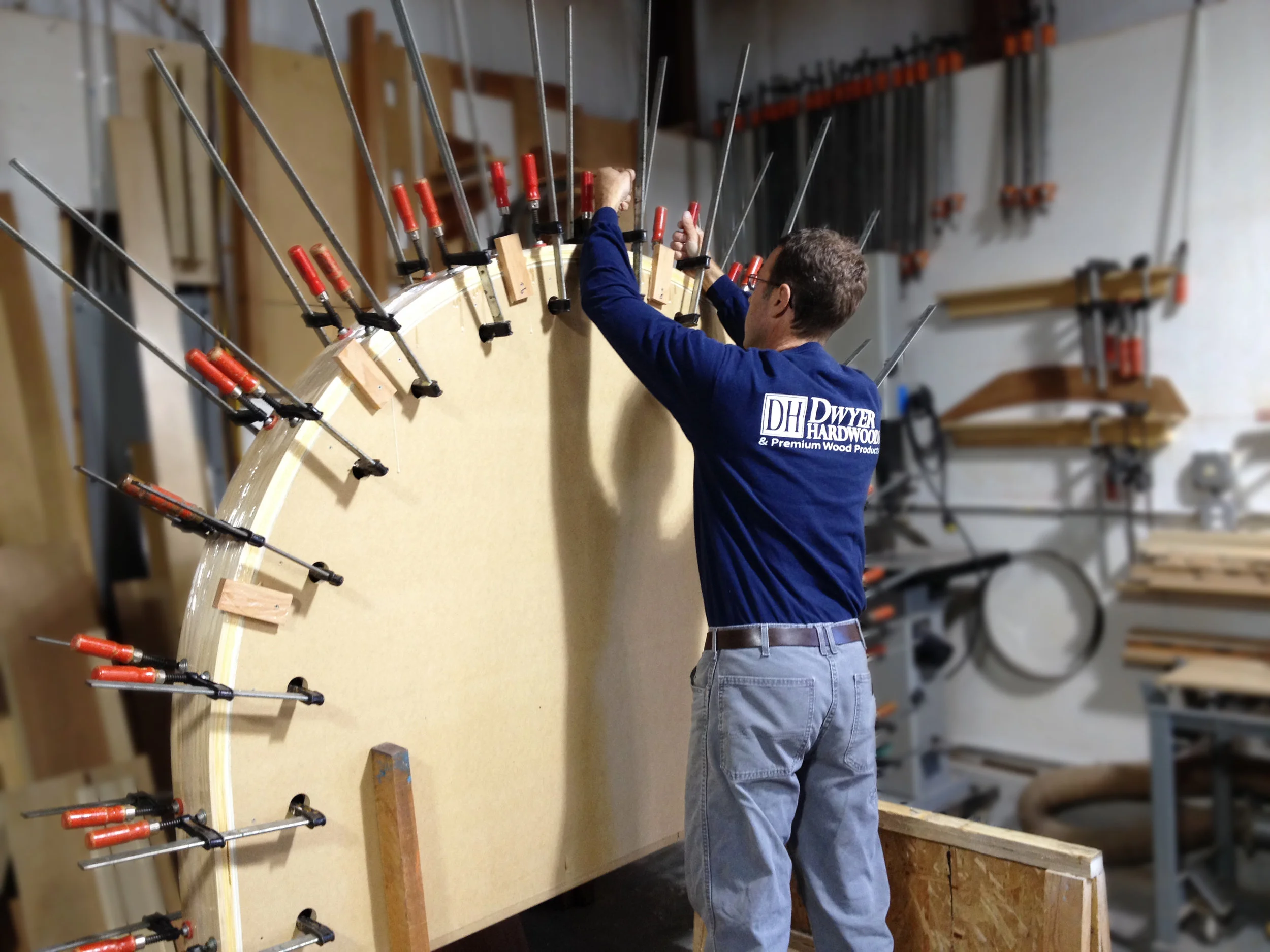 Curved Head Jamb and Casing