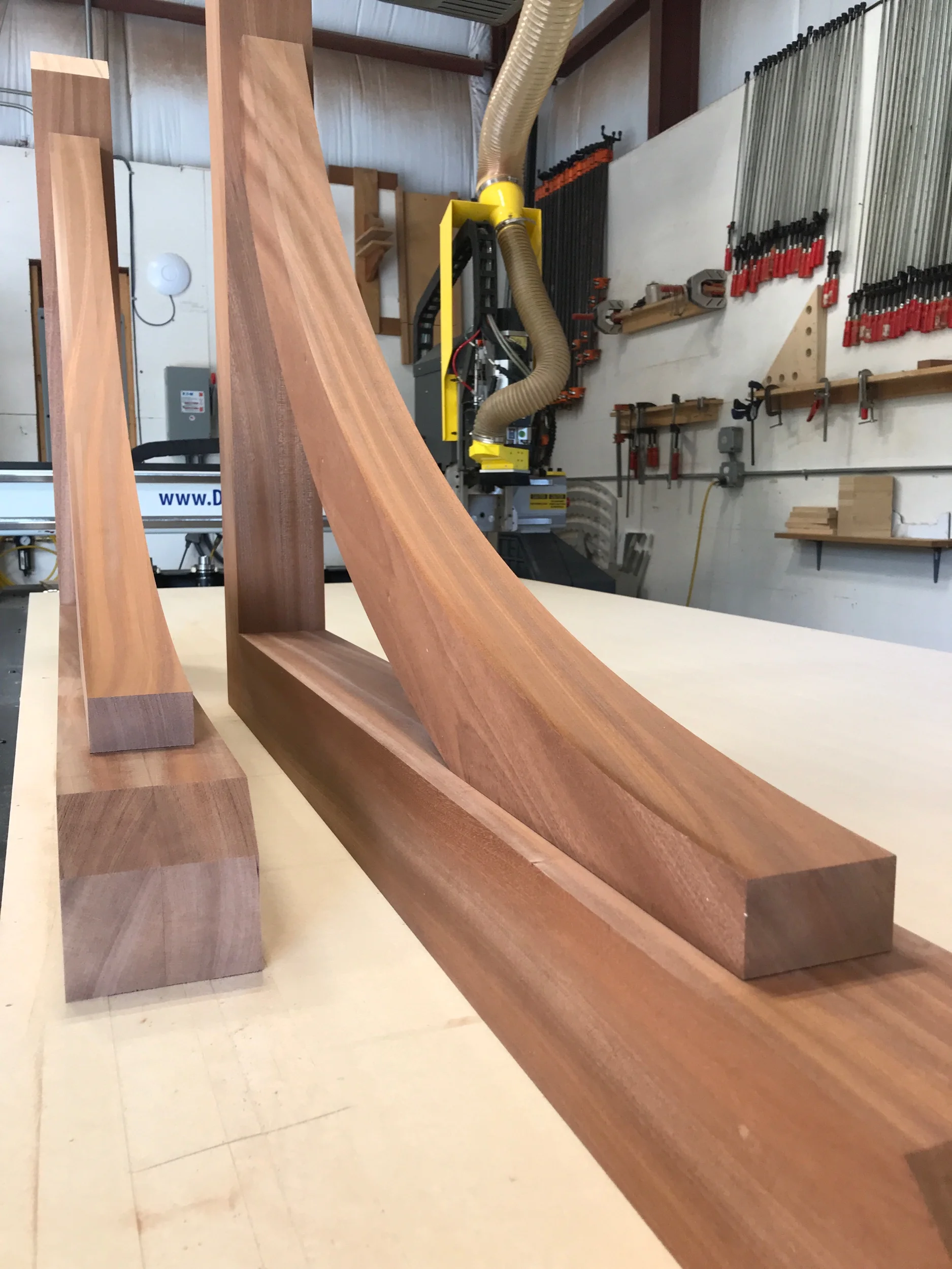 Sapele Brackets