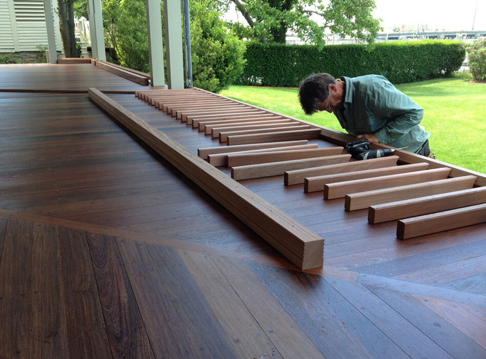 Ipe Decking Installation