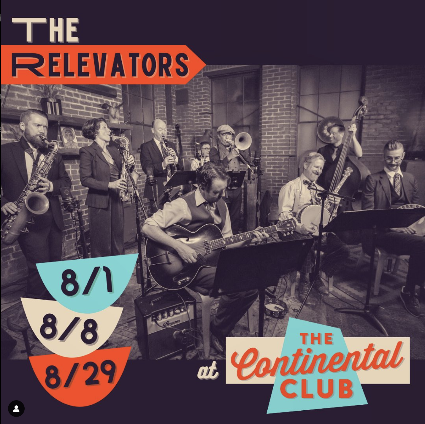 Relevators at Continental Club