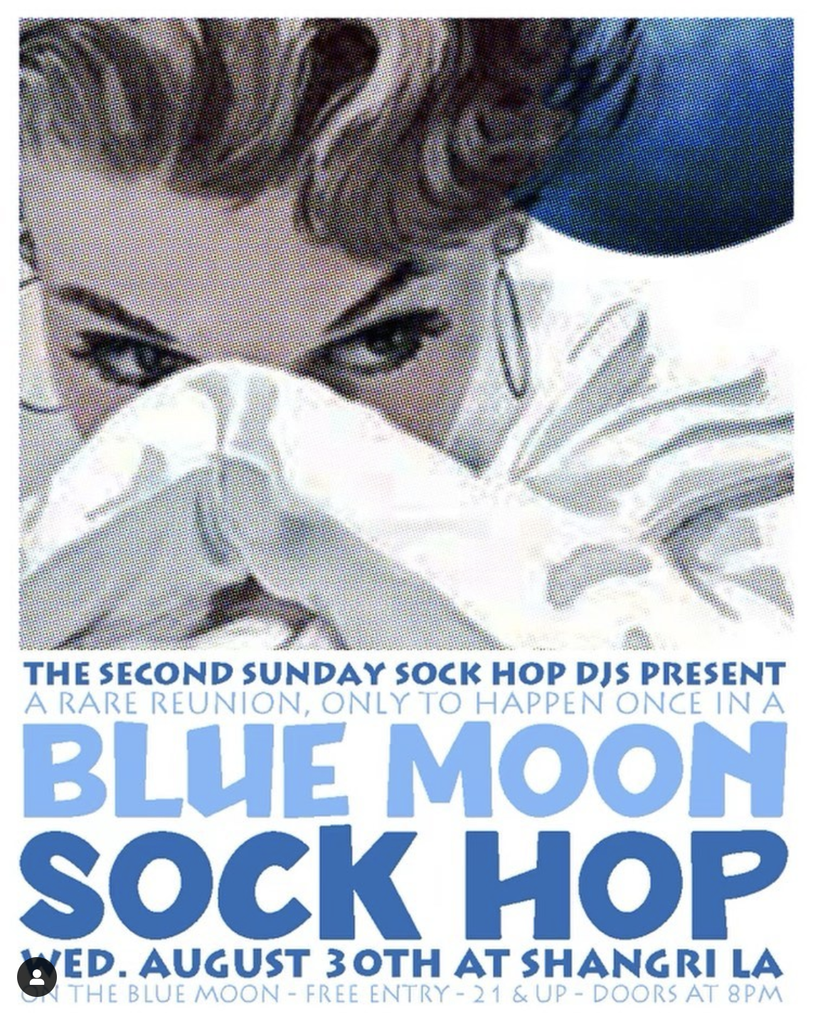 Blue Moon Sock Hop