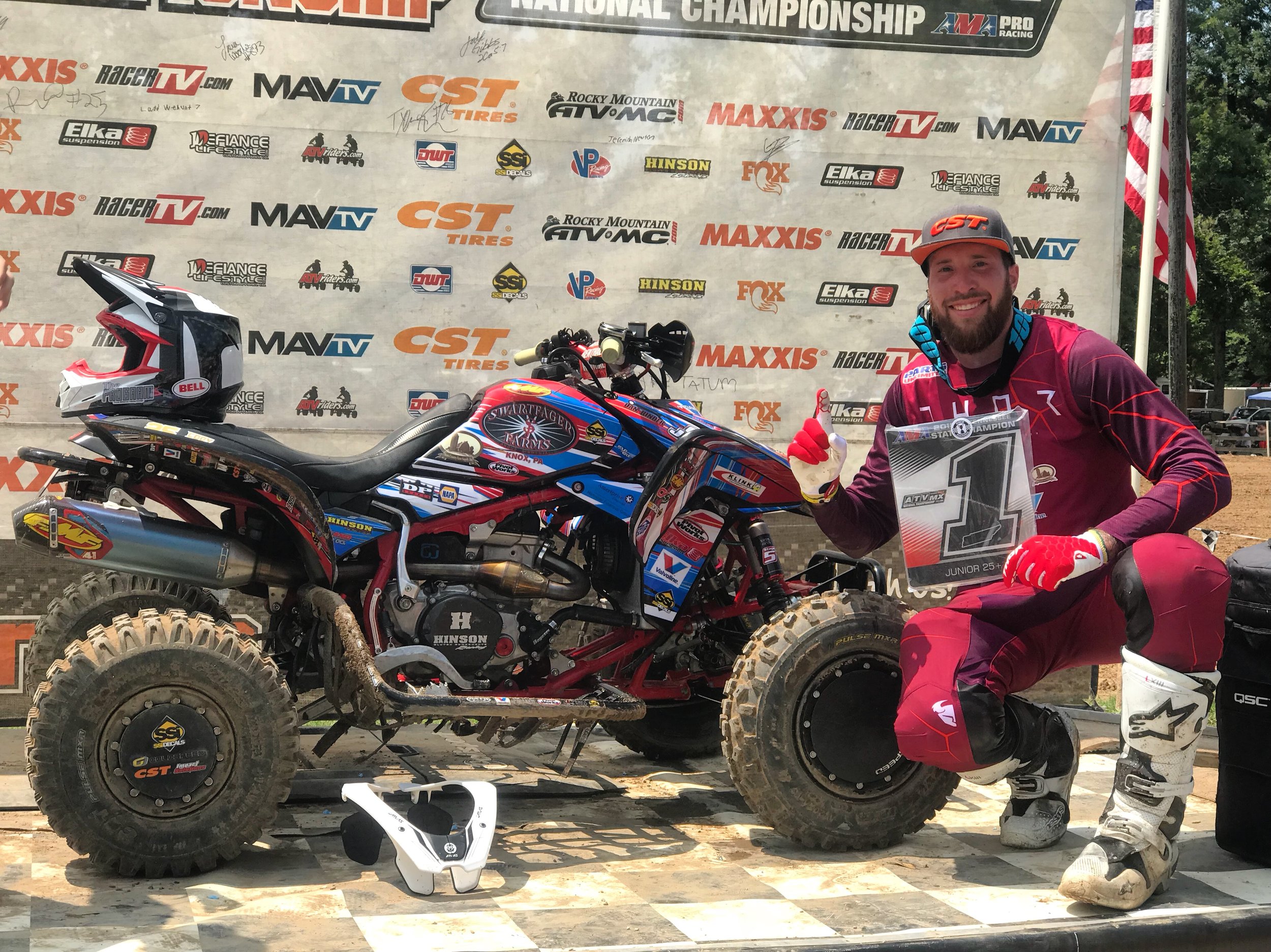 Janssen Wins ATVMX Season Finale at Loretta Lynn’s