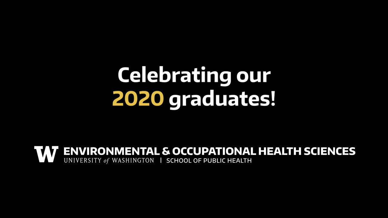 UW DEOHS 2020 Graduation Celebration Video (editor)